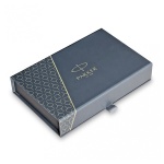 Parker poklon SET Royal IM Black GT - Nalivpero + Roler