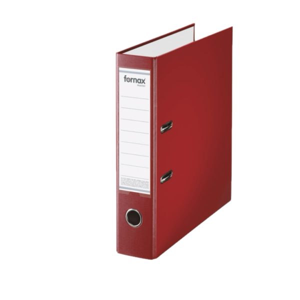 Registrator A4 pvc Fornax 8cm samostojeći crveni