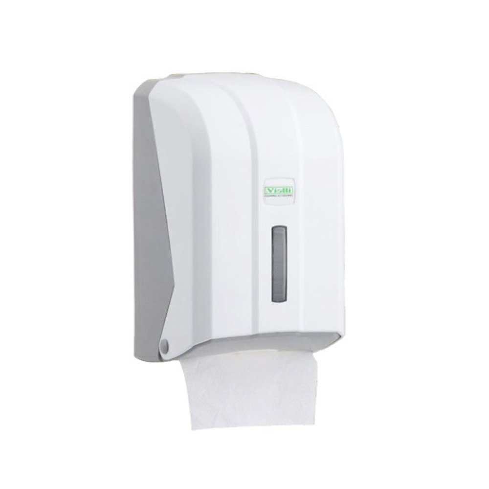 1023.jpg Dispenzer za složivi toalet papir VIALLI K6C beli - Slika 1