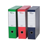 Registrator A4 plastificirani 8cm sa kutijom i šinom zeleni - Slika 2