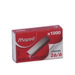 Klamerice Maped 26/6 srebrne