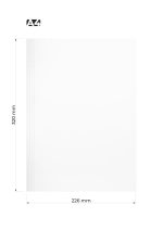 Fascikla A4 kartonska sa mehanizmom bela