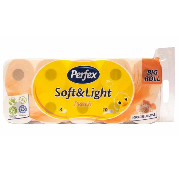 Toalet papir Perfex Soft & Light Breskva 10/1 3sl