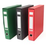 Registrator A4 kartonski Primo 5cm sa kutijom teget - Slika 2