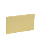 Stiker 76x127 100 listova pastel žuti