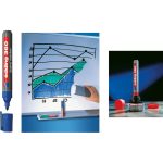 Marker za belu tablu E-360 1,5-3mm, zaobljeni, set 1/4 - Slika 2