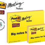 Post-it Super Sticky 152 x 101 mm, 4 boje x 45L  6445-4SS EU