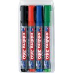 Marker za belu tablu E-360 1,5-3mm, zaobljeni, set 1/4