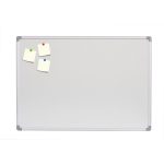 Bela tabla NOKI 100x200cm magnetna, alu ram