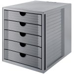 Police za dokumentaciju sa fiokama SYSTEM BOX, 5 fioke
