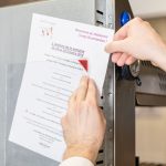 Samolepljiva folija sa magnetnim zatvaračem za do 10 listova A4 pak. 1/5, Tarifold - Djois - Slika 2